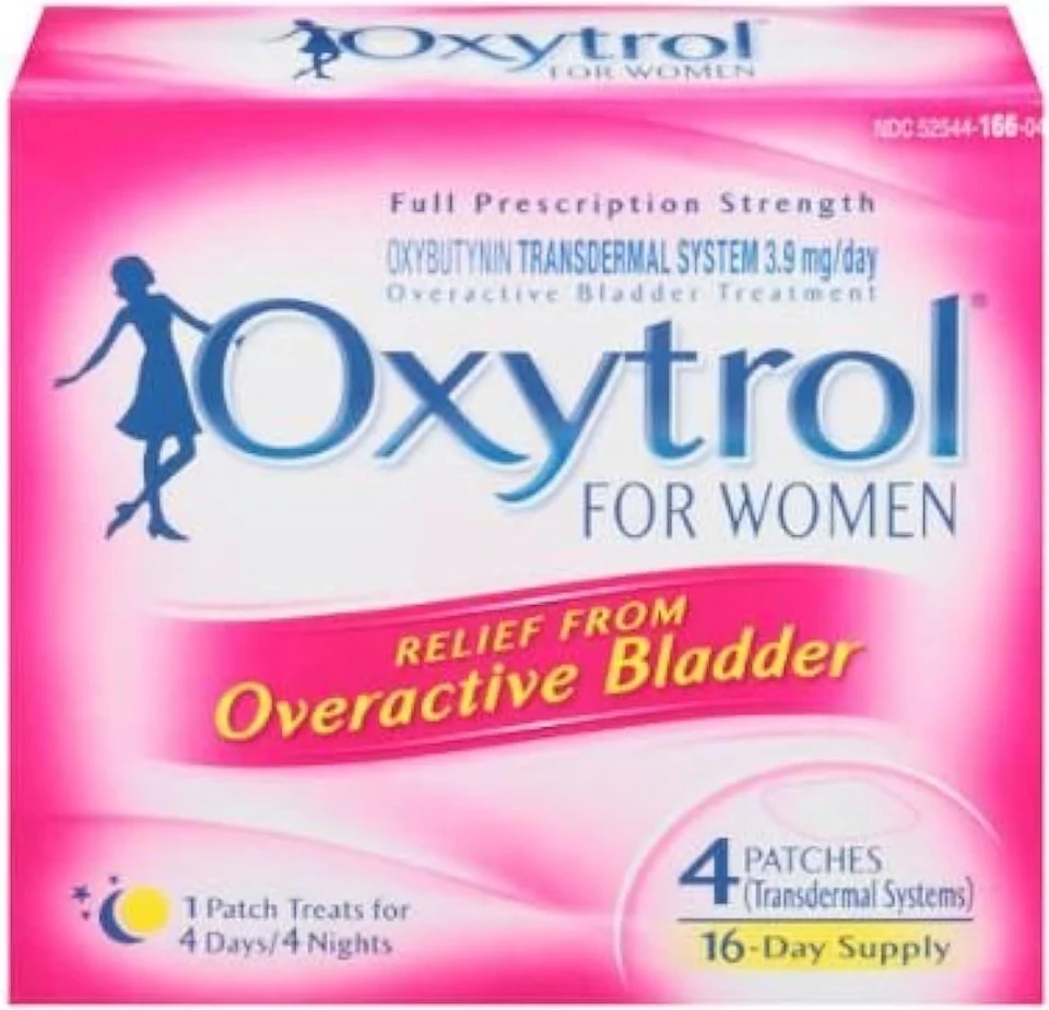 Oxytrol for Women 4-Patch Box: 4 patches